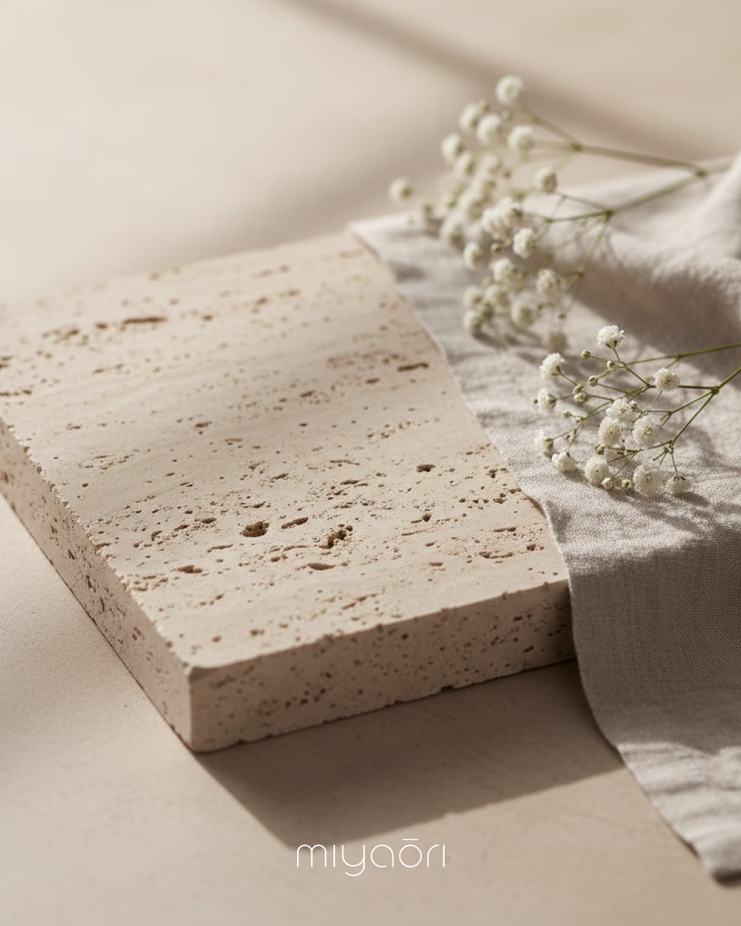 Travertine - the stone that carries silence